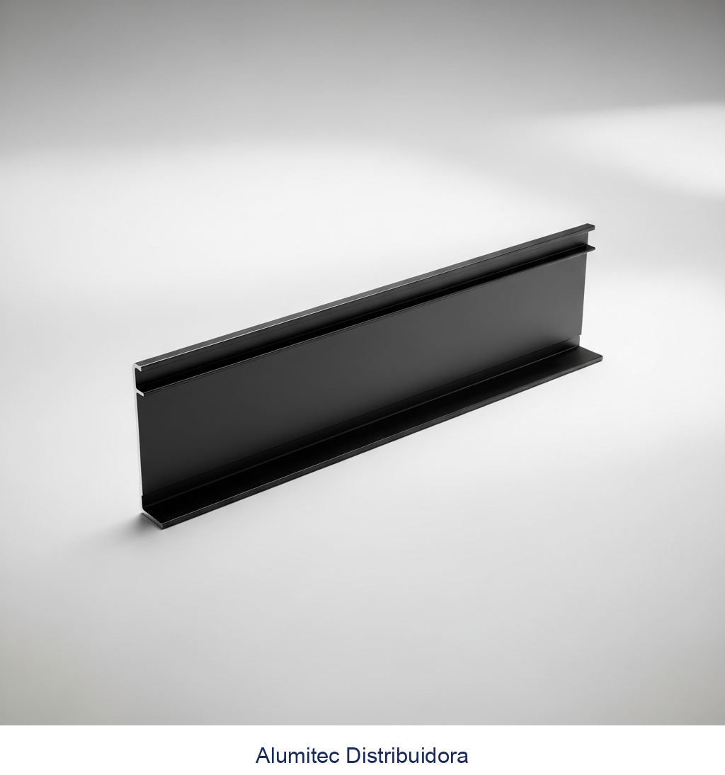 KIT BOX TRADICIONAL PRETO (SOMENTE PERFIL HORIZONTAL)