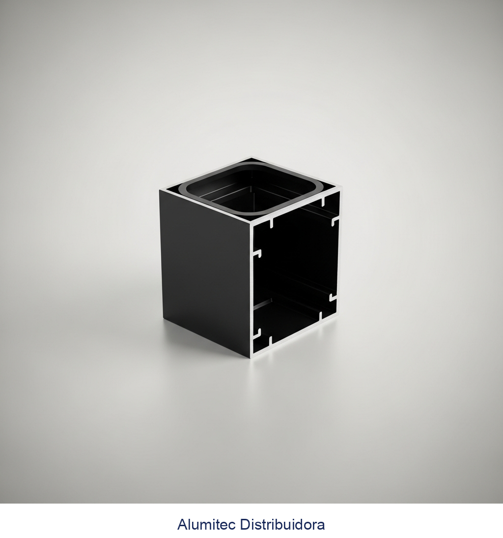 KIT BOX QUADRADO SOB MEDIDA PRETO (ATE 3M)