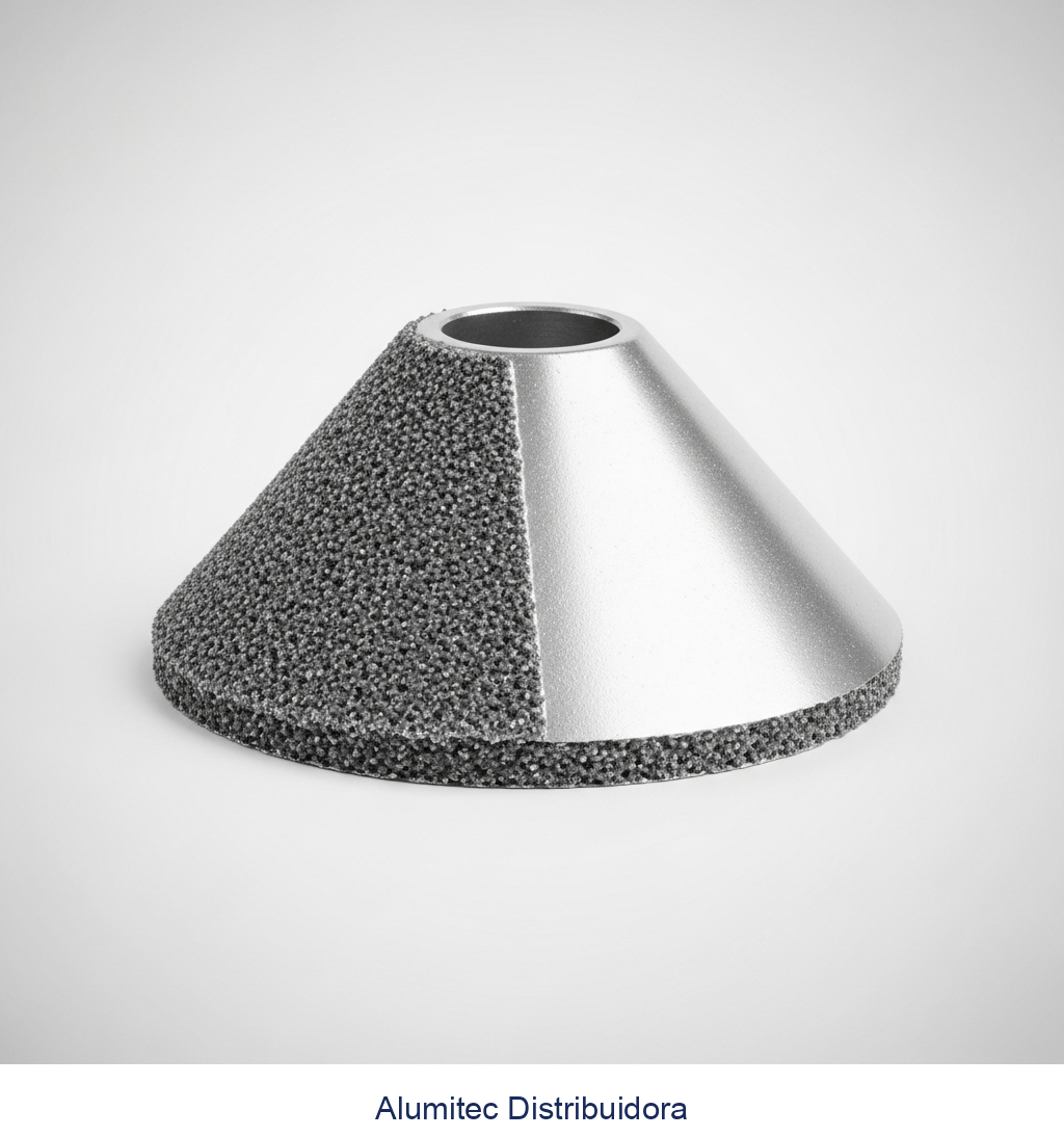 DISCO FLAP CONICO 4.1/2 115MM OXIDO ALUMINIO G40 T29 VILA